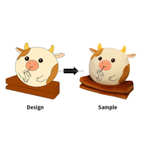 Peluches personnalisées de haute qualité, super douces, 20 cm, 25 cm, avec votre logo, peluches animales personnalisées avec tenues et vêtements