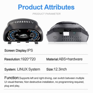 NaviHua 12.3 Inch <b>Car</b> Upgrade Digital Cluster LCD Instrument Auto <b>Speedometer</b> <b>for</b> BMW F10 F11 F18 F07 F06 F12 F13 F01 F02 F15 - Product Image 6