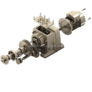 Motorreductor de engranajes helicoidales en línea R37, reductor de engranajes cónicos, caja de cambios agrícola - Product Image 4