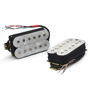 חשמלי גיטרה Humbucker מתכוונן בורג כפול סליל פיצול איסוף עבור 6 מחרוזת גיטרה חשמלית - Product Image 5