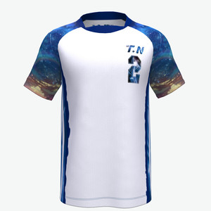 De los hombres, camisa de deportes elástico de poliéster jersey de rugby - Product Image 1