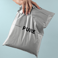 Sacs d'expédition écologiques en polyéthylène imperméables, biodégradables, jetables, auto-adhésifs pour l'e-commerce vert, commande en gros