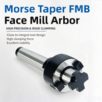Porte-outil de fraisage à haute précision pour fraise à face Morse (MT2/MT3/MT4-FMB22/FMB27/FMB32) en acier 40Cr, précision 0,005 mm