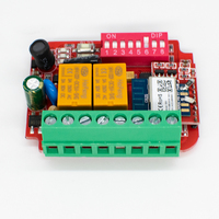 E0202 Universal 300-900MHz 433 868MHz Tuya WIFI Puerta de garaje Control remoto Receptor AC 85-250V Módulo de interruptor inteligente Temporizador