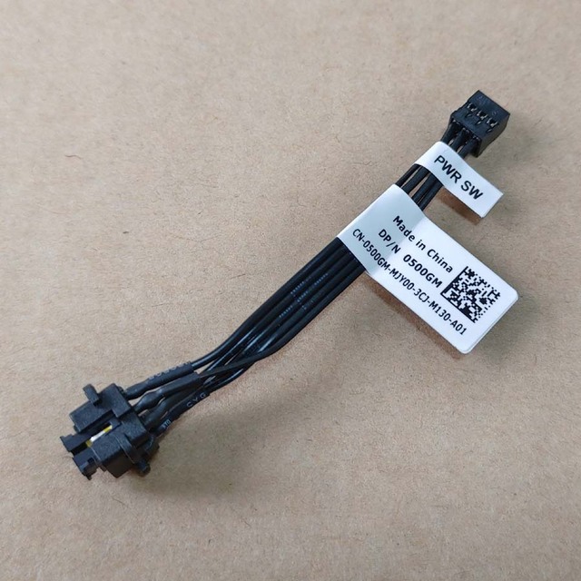 500GM 0500GM Power Button Cable for Dell 3080 5080 7080 3090 5090 7090 7071 3681 3888 3690 3881 3890 5090 T3440 T3450