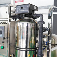 Sistema de Filtración de Agua por Ósmosis Inversa Comercial de 500 LPH, con Certificación CE, de Acero Inoxidable SUS 304, con Filtración de 0.0001 Micras, para Proyectos Gubernamentales