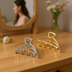 Fermaglio per capelli triangolare da 4,5 cm per donna, accessorio per capelli alla moda - Product Image 3