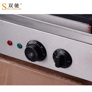 Gril à tarte rond électrique OEM ODM de 220V, machine à pizza antiadhésive de cuisson, mini gaufrier, gaufrier, vente en gros - Product Image 2