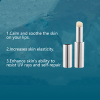 Baume à Lèvres SPF Rose Hydratant Glacier de Marque Privée pour Hommes et Femmes Rouge à Lèvres Nude Hydratant Magnétique avec Acide Hyaluronique