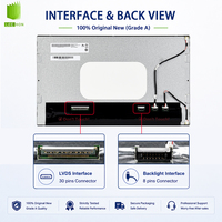 Layar LCD Industri Kecerahan Tinggi 15.6 Inci AUO Original TFT IPS 1920x1080 1000nits Panel LCD