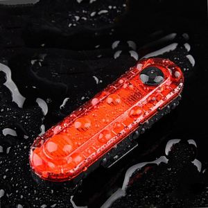 Custom Logo Promotional Gift Cycling <b>Light</b> COB LED <b>USB</b> <b>Rechargeable</b> 4 Modes High Brightness Universal Elastic Strap Rear Lamp - Product Image 3