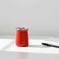 Thermos en acier inoxydable avec isolation de 12 à 24 heures, design minimaliste écologique, capacité de 8 oz, isolation sous vide SS304
