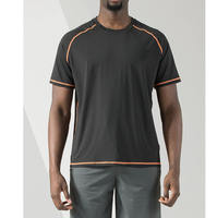 T-shirts en polyester pour hommes, tenues d'été pour adultes, vêtements de sport pour hommes, vente chaude