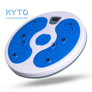 Disque de fitness numérique pour la taille, appareil de mise en forme, planche de torsion, équipement minceur du corps - Planche d'équilibre à pédale en forme de pied <span class=keywords><strong>KYTO</strong></span> 2232 - Product Image 1