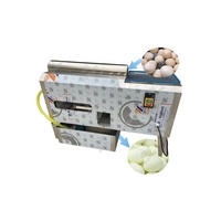 Machine durable et hygiénique pour écraser et peler les œufs durs