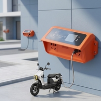 Prise de charge intelligente pour vélo électrique, étanche IP55, multiprise murale 2200W pour parking partagé