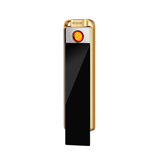USB Rechargeable Electronic Arc Lighter Square Design Top Seller for Smoking Cigarettes