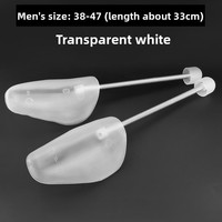 Embauchoir en plastique réglable, couleur blanche, protection pour chaussures, étirement personnalisé, logo personnalisé, vente en gros d'usine pour hommes et femmes