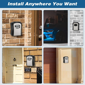 Caja de Seguridad con Cerradura de Pared para Productos de Hogar Inteligente, con Código de 4 Dígitos, para Oficina - Product Image 3