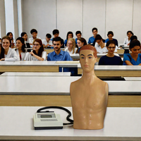 DARHMMY PVC Simulador de percusión cardiopulmonar Software de computadora para educación en ciencias médicas
