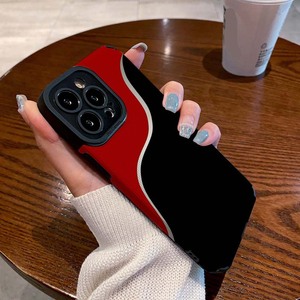 <span class=keywords><strong>Cover</strong></span> per telefono cellulare in pelle TPU morbida con stampa a colori rosso grande onda <span class=keywords><strong>nera</strong></span> per <span class=keywords><strong>Iphone</strong></span> 17 8 X Xr Xs <span class=keywords><strong>11</strong></span> 12 13 14 15 16 <span class=keywords><strong>Pro</strong></span> - Product Image 1