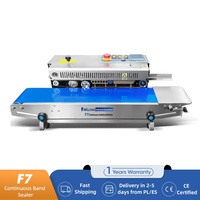 Machine de scellage à bande horizontale continue Willita F7 pour l'emballage de petits sacs en film plastique