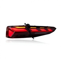 Pour Audi A5 2017-2020 : Ensemble de feux arrière style S5 avec feux de jour LED 50W, clignotants séquentiels et feux de freinage