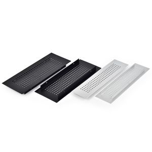 Custom Made Aluminum Alloy Ventilation Mesh Cover Square Rectangular Perforated <b>Wall</b> <b>Mount</b> Detachable Wardrobe <b>Cabinet</b> Hardware - Product Image 3