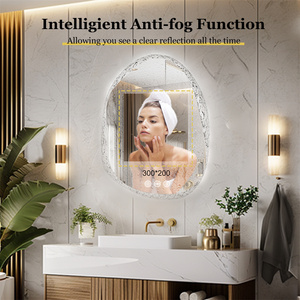Hot bán thông minh nhỏ gọn LED Bath gương màn hình cảm ứng chống sương mù chiếu sáng đèn cho khách sạn căn hộ bệnh viện-hiện đại IP44 - Product Image 2