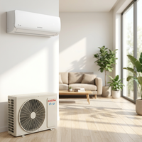 Nouveau prix bas, faible MOQ, climatiseur mural de type split 1, 1,5, 2 tonnes HP, climatiseur à inverter