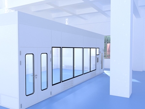 Soluciones de Proyecto de taller de limpieza de alimentos Control de temperatura y humedad Sala limpia prefabricada Modular con sistema AHU - Product Image 3