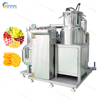 Machine à frire sous vide pour fruits et légumes, pommes, bananes, jackfruit, chips, 8 kg par lot, snacks, friteuse sous vide, fruits et légumes croustillants