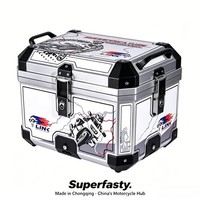 Boîtes à bagages étanches de haute qualité en provenance de Chine, boîtes de rangement arrière pour moto, fournisseurs d'accessoires pour moto