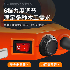 Cloueuse électrique F30 2 1/2 pouces pour le travail du bois et l'usage domestique - Product Image 3