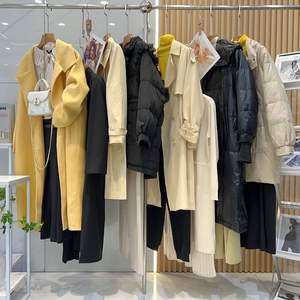 Vente en gros de manteaux d'hiver pour femmes, manteaux mi-longs pour femmes, stock expédié aléatoirement - Product Image 5