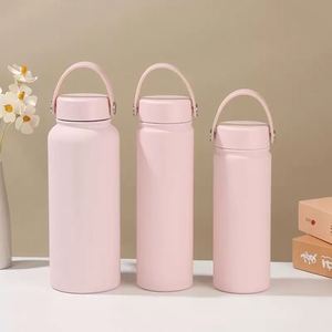 500ML/700ML/1000ML Stainless Steel Water Bottle Custom Business Gym Drink <b>Cup</b> <b>Double</b> <b>Wall</b> Vacuum Insulated Lid Sports Camping - Product Image 4