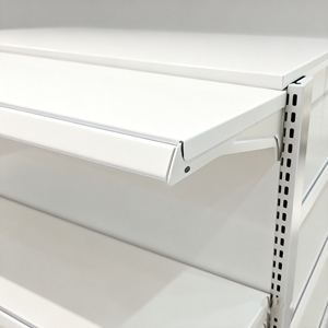 رف عرض تجاري للسوبر ماركت ذو وجهين من الفولاذ - Product Image 4