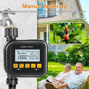 Automatic Outdoor Garden Irrigation <b>Timer</b> Plastic Watering Controller for Efficient Outdoor Plant Care - Product Image 1