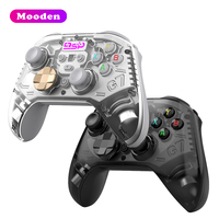 Manette de jeu sans fil S G7 pour P4, manettes de jeu à effet Hall / Manette de jeu BT compatible PC/Switch/iOS/Android