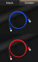 Kabel Data USB pengisian daya cepat, kabel Data USB pengisian cepat, 5V 3A, pengisi daya cepat, untuk ponsel iPhone 12/13/14 Pro Max Plus, nilon kepang