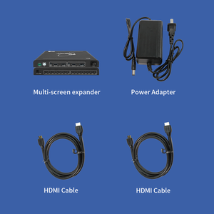 1x2 वीडियो वॉल कंट्रोलर मल्टी-स्क्रीन एक्सप्रेंडर 8k60 अल्ट्रा-लार्ज स्क्रीन एक्सप्रेंडर एफसीसी स रो अनुपालन वीडियो स्प्लिटर्स और कन्वर्टर्स - Product Image 6