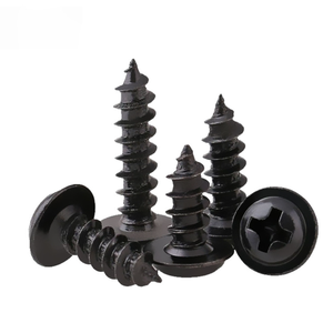 <span class=keywords><strong>Vis</strong></span> autotaraudeuses à tête cruciforme noire PWA, <span class=keywords><strong>vis</strong></span> à tête ronde autotaraudeuses, <span class=keywords><strong>vis</strong></span> pour châssis d'ordinateur, vente en gros M4/M5 - Product Image 2