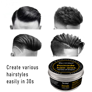 OEM/ODM, marque distributeur, gel coiffant à tenue forte, pommade à la cire organique longue durée pour le contrôle des pointes pour hommes, <span class=keywords><strong>cheveux</strong></span> bouclés - Product Image 3