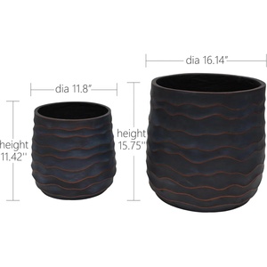 Vases de jardin simples en gros, tailles personnalisées, pots de plantes modernes, vase à fleurs en céramique pour jardin - Product Image 4