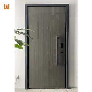 Expédition rapide Portes <span class=keywords><strong>d</strong></span>'entrée extérieures personnalisées Portes blindées en aluminium Solutions totales Portes <span class=keywords><strong>d</strong></span>'entrée en métal - Product Image 4