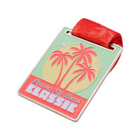 Medallas de Acero Inoxidable Personalizadas, Trofeo de Alta Calidad, Medalla de Maratón de Metal, Premio Deportivo con Cinta