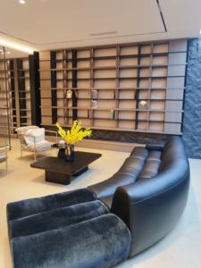 Bibliothèque murale pour salon, armoire de présentation multifonctionnelle, armoire murale de fond personnalisée, meubles de salon - Product Image 2