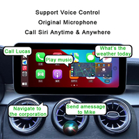 Écran multimédia radio Linux pour voiture avec Apple CarPlay, écran Linux pour Mercedes W205 W253 X253 Benz NTG5.0 C GLC