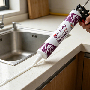 Scellant à durcissement neutre, haute élasticité, résistant aux intempéries, 600 ml, en poche soufflée, pour joints de construction, fourniture d'usine - Product Image 4