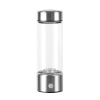 Générateur d'eau hydrogénée rechargeable pour tasse froide, générateur d'hydrogène portable, bouteille d'eau électrique avec technologie SPE PEM